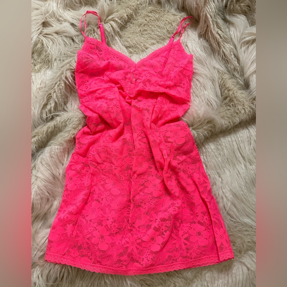 VS lace lingerie slip